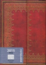 Бележник Paperblanks Diary 2015 Foiled Midi/ 7225