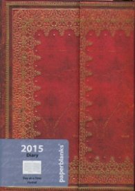Бележник Paperblanks Diary 2015 Foiled Midi/ 7225
