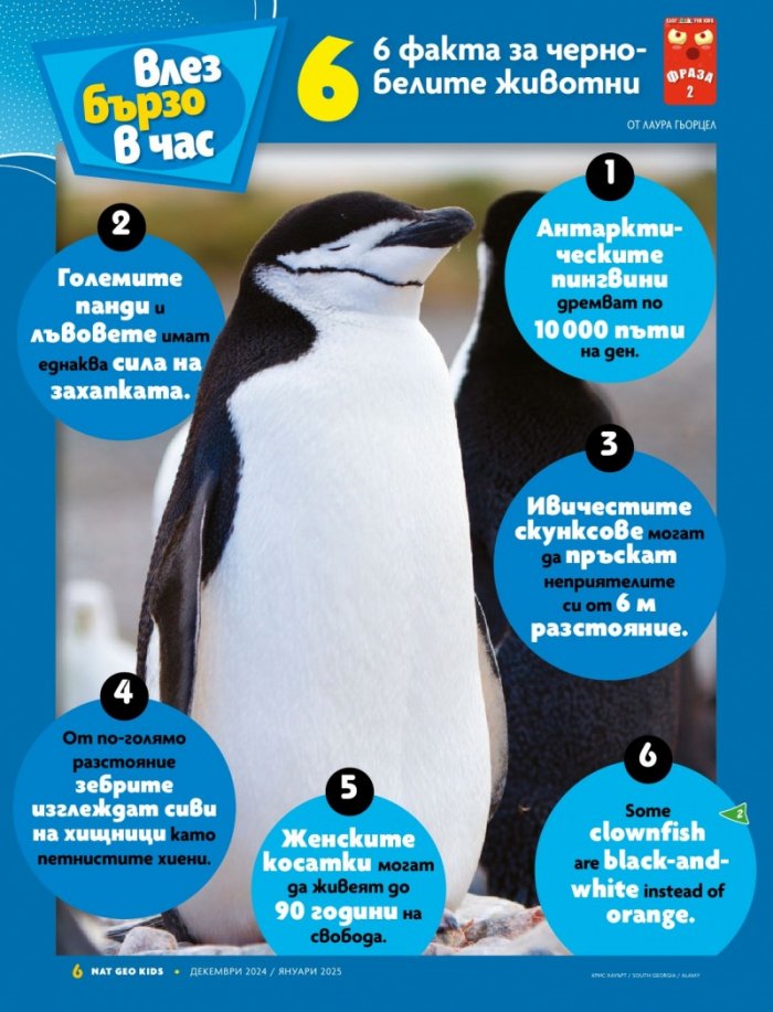 National Geographic KIDS България Декември/2024