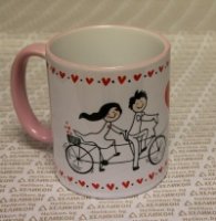 Чаша Хеликон Св. Валентин - Любов на колела