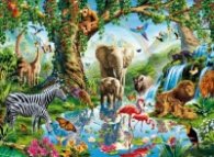 Пъзел High Quality Collection 2000 ч.: Jungle Lake 32543