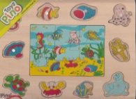 Toys Pino магнитен пъзел - риболов 4673С1