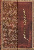 Бележник Paperblanks SHAKESPEARE, SIR THOMAS MORE Embellished Manuscripts Collection, Mini, Lined/9113