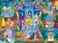 Пъзел Super Color 350 ч.: Принцеси 30086