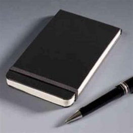 Бележник Leuchtturm 1917 Pocket Reporterblock, Kariert [Squared], Hardcover, Black/ 333 843