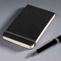 Бележник Leuchtturm 1917 Pocket Reporterblock, Kariert [Squared], Hardcover, Black/ 333 843