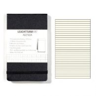 Бележник Leuchtturm 1917 Pocket Liniert [Ruled], Hardcover, Black/ 334 821