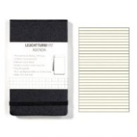 Бележник Leuchtturm 1917 Pocket Liniert [Ruled], Hardcover, Black/ 334 821