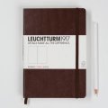 Бележник Leuchtturm 1917 Medium Blanko [Plain], Hardcover, Tobacco/ 339 582