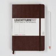Бележник Leuchtturm 1917 Medium Blanko [Plain], Hardcover, Tobacco/ 339 582
