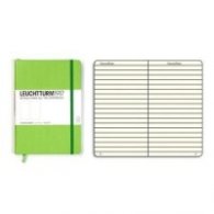 Бележник Leuchtturm 1917 Medium Liniert [Ruled], Hardcover, Lime/ 338 717