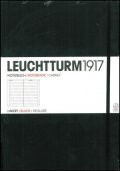 Бележник Leuchtturm 1917 Medium Liniert [Ruled], Hardcover, Black/ 300 612