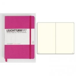 Бележник Leuchtturm 1917 Medium Blanko [Plain], Hardcover, Pink/ 339 581