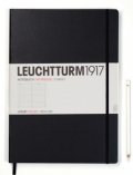 Бележник Leuchtturm 1917 Master Liniert [Ruled], Hardcover, Black/ 334 917