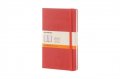 MOLESKINE CORAL ORANGE LARGE RULED NOTEBOOK [3618]