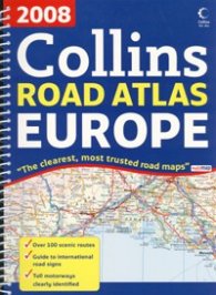 Collins Road Atlas Europe 2008