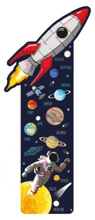 Книгоразделител - Мисия Космос CARTES D'ART
