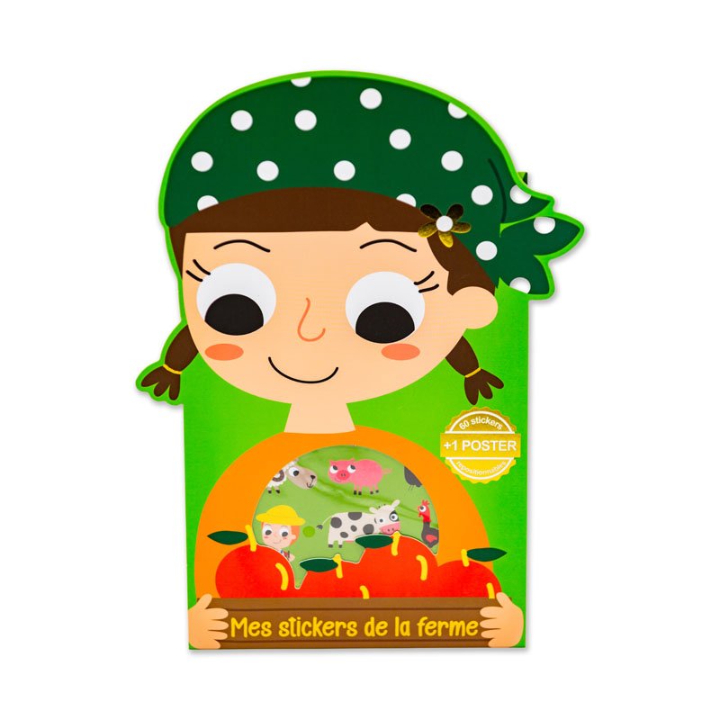 Комплект стикери и постер - Ферма CARTES D'ART
